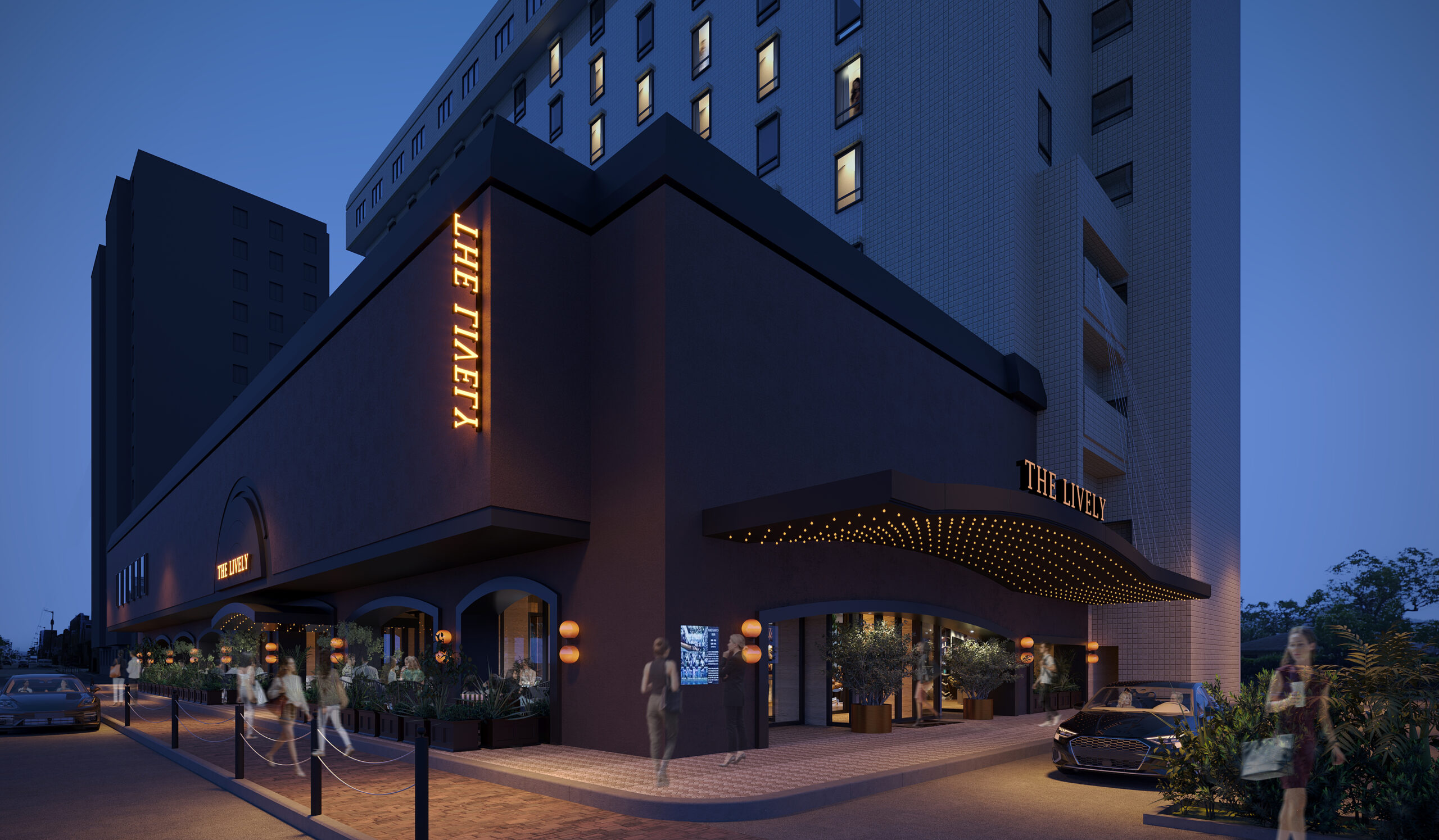 新規開業！THE LIVELYブランド｜山口市湯田温泉 2027年 春